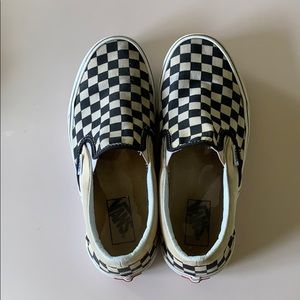 Checkered vans